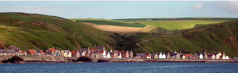 Gardenstown from the Sea